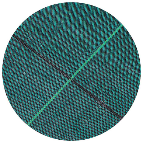 Агротканина від бур'янів Bradas GRID 25, GREEN 130 г/м2 0,6х50 м
