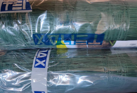 Шпалерна сітка для огірків TENAX Hortonova 170х150 мм 1,7х500 м зелена