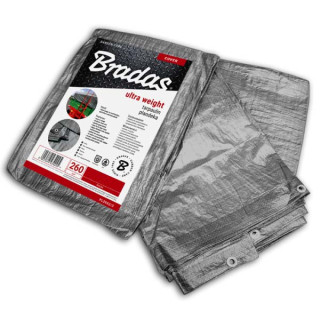 Тент тарпауліновий посилений Bradas ULTRA WEIGHT 260 г/м2 8x10 м