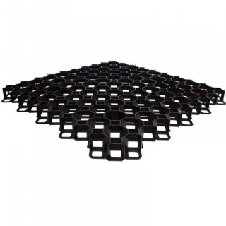 Газонная решетка Bradas MULTI GRID 600х600х40 мм черная