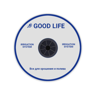 Капельная лента эмиттерная GOOD LIFE 6 mil 20 см 3000 м (1,38 л/ч)