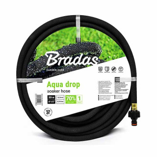 Сочится шланг Bradas AQUA-DROP 1/2" 20 м черный